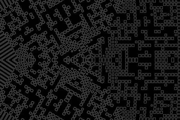 Soyut arkaplan. Monokrom dokusu. Beyaz arkaplanda siyah beyaz çizgiler.