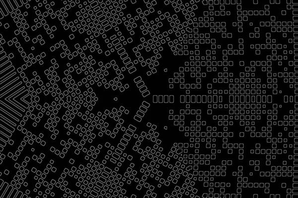 Soyut arkaplan. Monokrom dokusu. Beyaz arkaplanda siyah beyaz çizgiler.