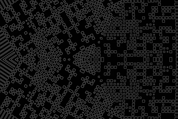 Soyut arkaplan. Monokrom dokusu. Beyaz arkaplanda siyah beyaz çizgiler.