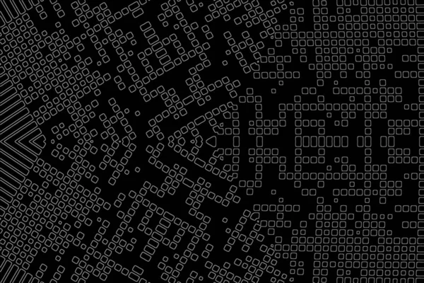 Soyut arkaplan. Monokrom dokusu. Beyaz arkaplanda siyah beyaz çizgiler.