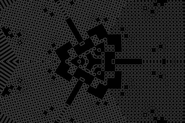 Soyut arkaplan. Monokrom dokusu. Beyaz arkaplanda siyah beyaz çizgiler.