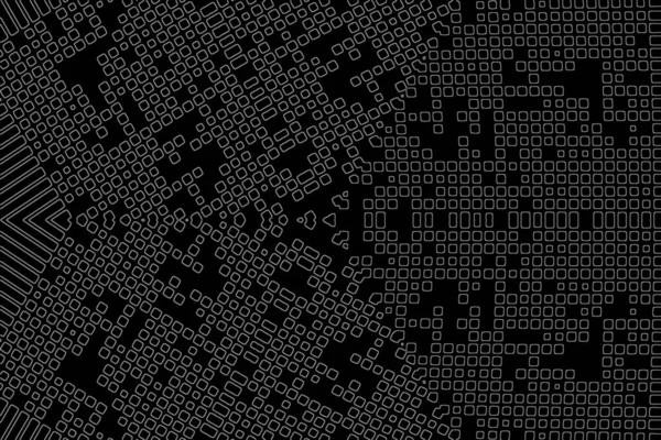 Soyut arkaplan. Monokrom dokusu. Beyaz arkaplanda siyah beyaz çizgiler.