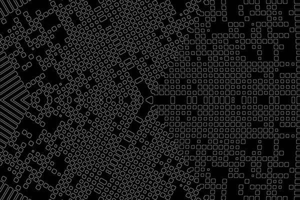 Soyut arkaplan. Monokrom dokusu. Beyaz arkaplanda siyah beyaz çizgiler.