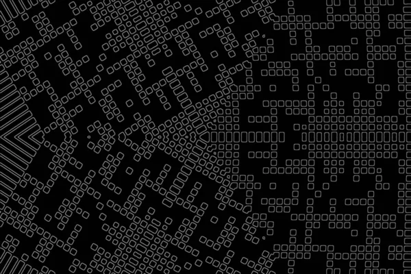 Soyut arkaplan. Monokrom dokusu. Beyaz arkaplanda siyah beyaz çizgiler.