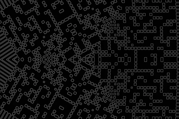 Soyut arkaplan. Monokrom dokusu. Beyaz arkaplanda siyah beyaz çizgiler.