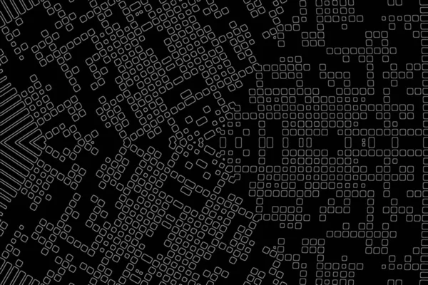 Soyut arkaplan. Monokrom dokusu. Beyaz arkaplanda siyah beyaz çizgiler.