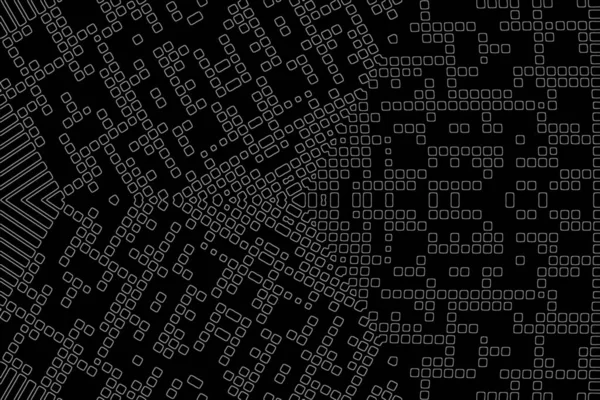 Soyut arkaplan. Monokrom dokusu. Beyaz arkaplanda siyah beyaz çizgiler.