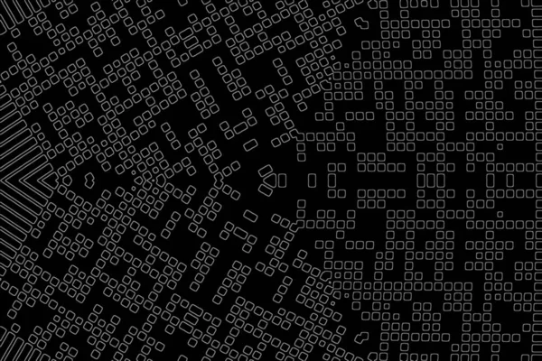 Soyut arkaplan. Monokrom dokusu. Beyaz arkaplanda siyah beyaz çizgiler.