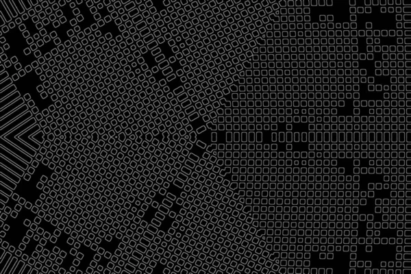 Soyut arkaplan. Monokrom dokusu. Beyaz arkaplanda siyah beyaz çizgiler.