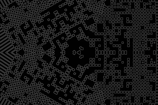 Soyut arkaplan. Monokrom dokusu. Beyaz arkaplanda siyah beyaz çizgiler.