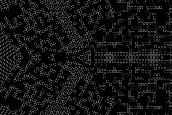 Soyut arkaplan. Monokrom dokusu. Beyaz arkaplanda siyah beyaz çizgiler.