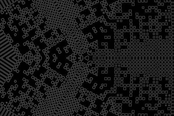 Soyut arkaplan. Monokrom dokusu. Beyaz arkaplanda siyah beyaz çizgiler.