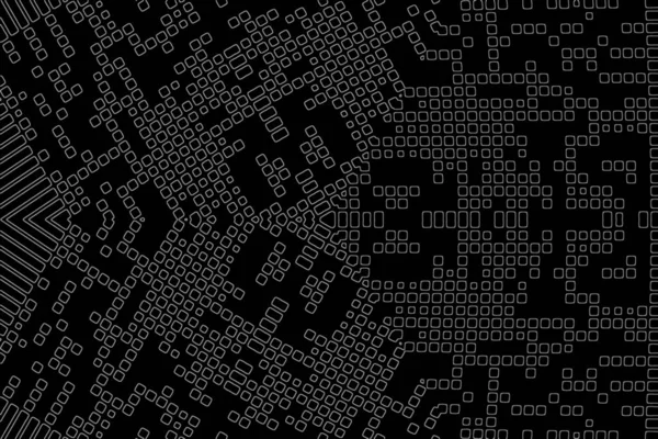 Soyut arkaplan. Monokrom dokusu. Beyaz arkaplanda siyah beyaz çizgiler.