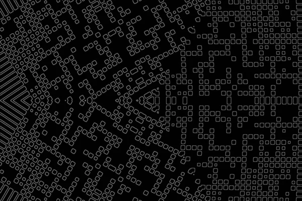 Soyut arkaplan. Monokrom dokusu. Beyaz arkaplanda siyah beyaz çizgiler.