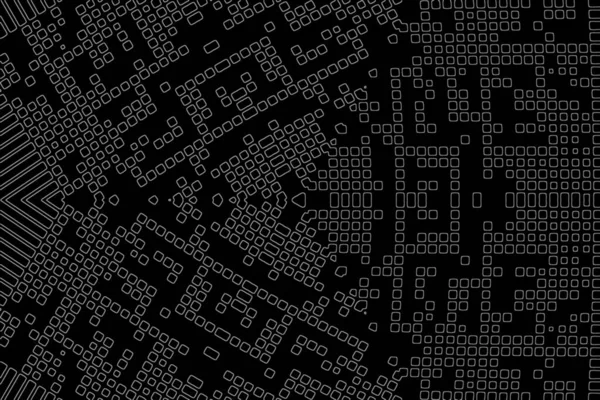 Soyut arkaplan. Monokrom dokusu. Beyaz arkaplanda siyah beyaz çizgiler.