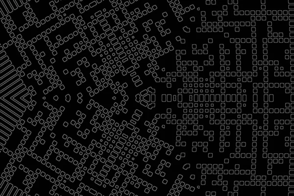 Soyut arkaplan. Monokrom dokusu. Beyaz arkaplanda siyah beyaz çizgiler.