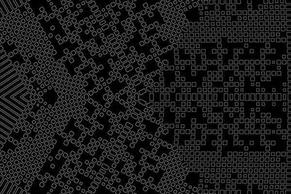 Soyut arkaplan. Monokrom dokusu. Beyaz arkaplanda siyah beyaz çizgiler.