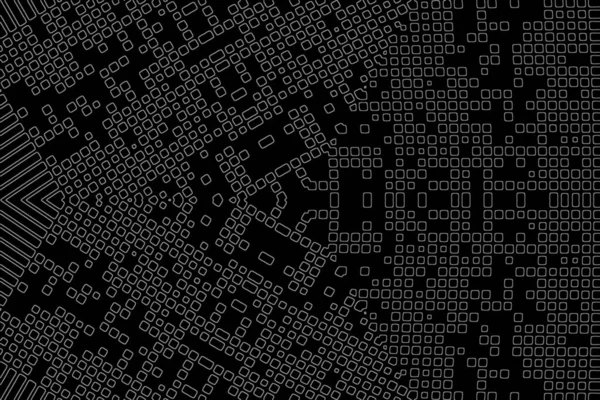 Soyut arkaplan. Monokrom dokusu. Beyaz arkaplanda siyah beyaz çizgiler.