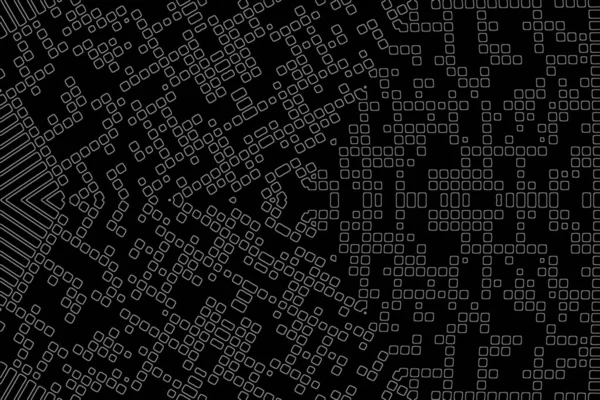 Soyut arkaplan. Monokrom dokusu. Beyaz arkaplanda siyah beyaz çizgiler.