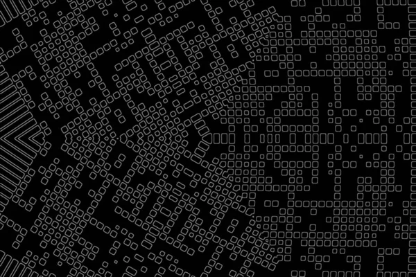 Soyut arkaplan. Monokrom dokusu. Beyaz arkaplanda siyah beyaz çizgiler.