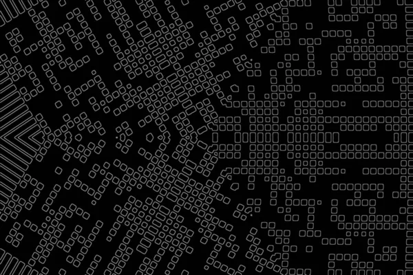 Soyut arkaplan. Monokrom dokusu. Beyaz arkaplanda siyah beyaz çizgiler.