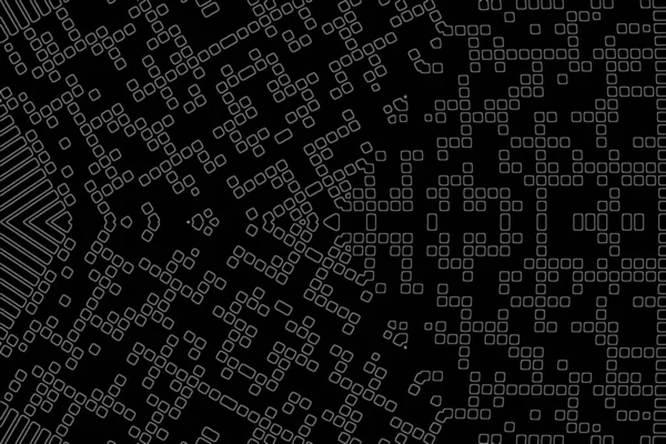 Soyut arkaplan. Monokrom dokusu. Beyaz arkaplanda siyah beyaz çizgiler.