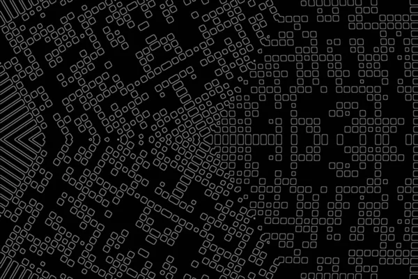 Soyut arkaplan. Monokrom dokusu. Beyaz arkaplanda siyah beyaz çizgiler.