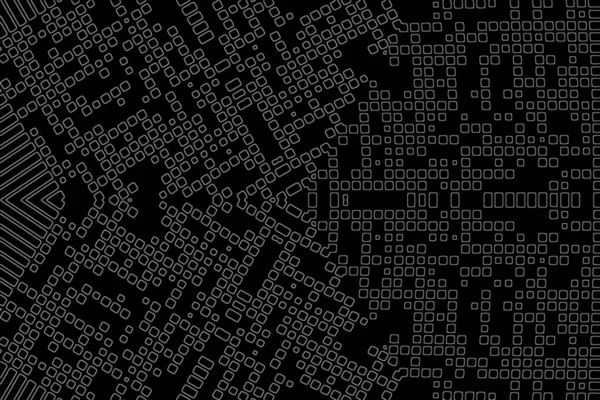 Soyut arkaplan. Monokrom dokusu. Beyaz arkaplanda siyah beyaz çizgiler.