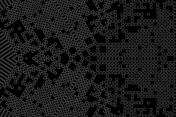 Soyut arkaplan. Monokrom dokusu. Beyaz arkaplanda siyah beyaz çizgiler.