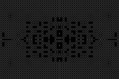 Soyut arkaplan. Monokrom dokusu. Beyaz arkaplanda siyah beyaz çizgiler.