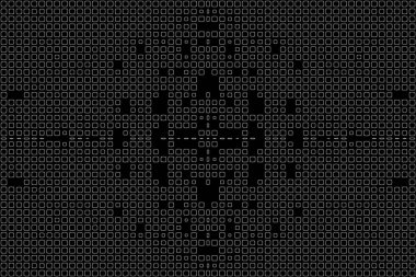 Soyut arkaplan. Monokrom dokusu. Beyaz arkaplanda siyah beyaz çizgiler.