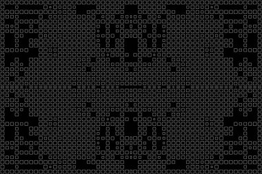 Soyut arkaplan. Monokrom dokusu. Beyaz arkaplanda siyah beyaz çizgiler.