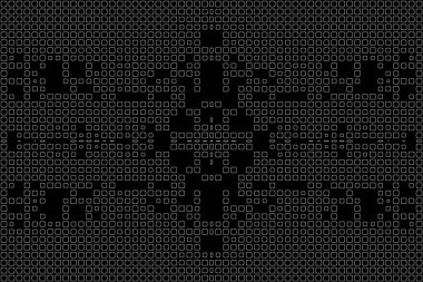 Soyut arkaplan. Monokrom dokusu. Beyaz arkaplanda siyah beyaz çizgiler.