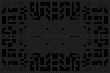 Soyut arkaplan. Monokrom dokusu. Beyaz arkaplanda siyah beyaz çizgiler.