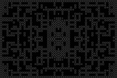 Soyut arkaplan. Monokrom dokusu. Beyaz arkaplanda siyah beyaz çizgiler.