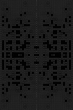 Soyut arkaplan. Monokrom dokusu. Beyaz arkaplanda siyah beyaz çizgiler.