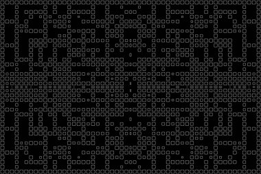 Soyut arkaplan. Monokrom dokusu. Beyaz arkaplanda siyah beyaz çizgiler.