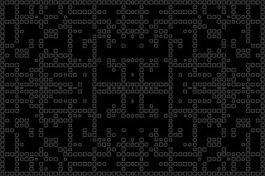 Soyut arkaplan. Monokrom dokusu. Beyaz arkaplanda siyah beyaz çizgiler.