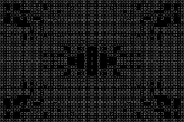 Soyut arkaplan. Monokrom dokusu. Beyaz arkaplanda siyah beyaz çizgiler.