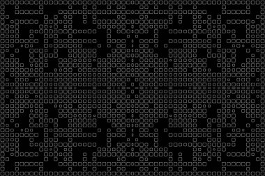 Soyut arkaplan. Monokrom dokusu. Beyaz arkaplanda siyah beyaz çizgiler.