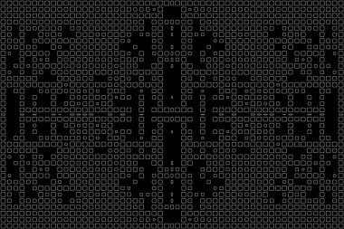 Soyut arkaplan. Monokrom dokusu. Beyaz arkaplanda siyah beyaz çizgiler.