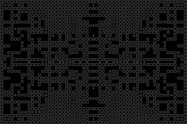 Soyut arkaplan. Monokrom dokusu. Beyaz arkaplanda siyah beyaz çizgiler.