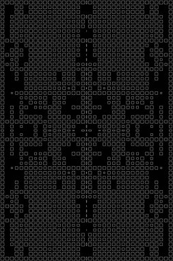 Soyut arkaplan. Monokrom dokusu. Beyaz arkaplanda siyah beyaz çizgiler.