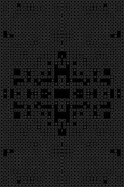 Soyut arkaplan. Monokrom dokusu. Beyaz arkaplanda siyah beyaz çizgiler.