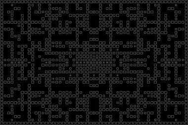 Soyut arkaplan. Monokrom dokusu. Beyaz arkaplanda siyah beyaz çizgiler.