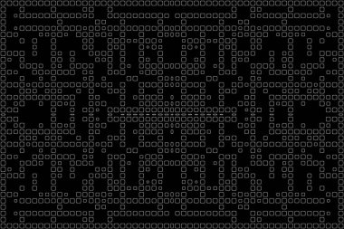 Soyut arkaplan. Monokrom dokusu. Beyaz arkaplanda siyah beyaz çizgiler.