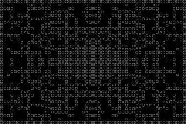 Soyut arkaplan. Monokrom dokusu. Beyaz arkaplanda siyah beyaz çizgiler.