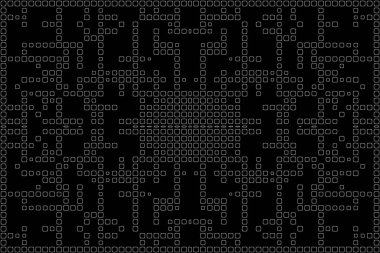 Soyut arkaplan. Monokrom dokusu. Beyaz arkaplanda siyah beyaz çizgiler.