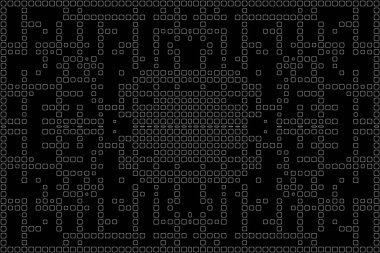 Soyut arkaplan. Monokrom dokusu. Beyaz arkaplanda siyah beyaz çizgiler.