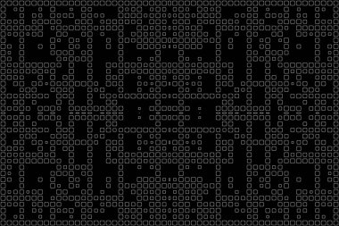 Soyut arkaplan. Monokrom dokusu. Beyaz arkaplanda siyah beyaz çizgiler.